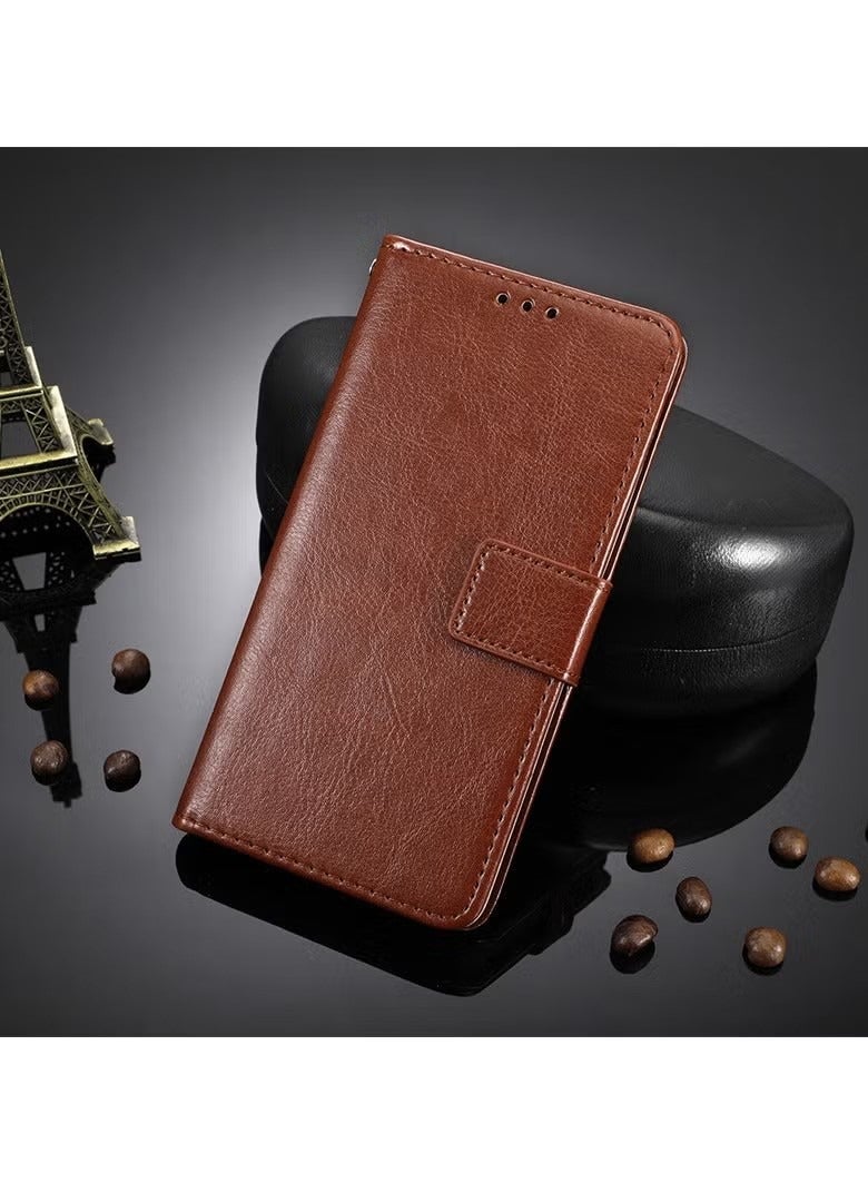 Ocean Huawei Nova Y70/Y70 Plus/Y71 4G Case, Premium PU Leather Flip Cover with Card Holder and Kickstand, Back Cover Drop-Proof Shock-Proof Protective Phone Case for Huawei NOVA Y70/Y70 Plus/Y71 4G(Black) - Image 5