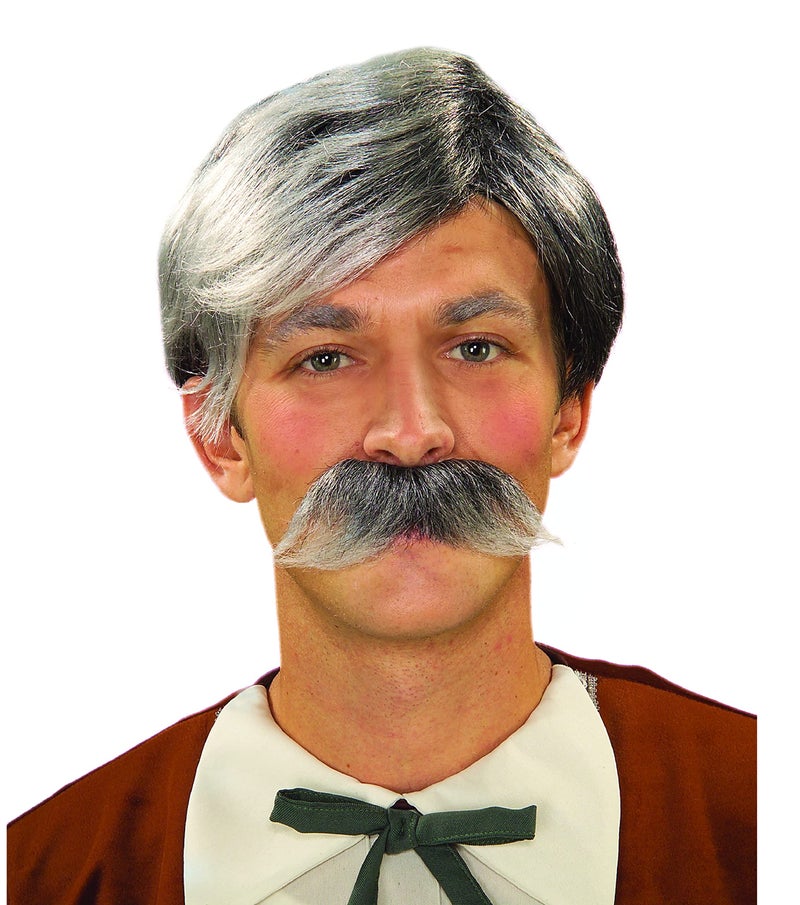 Rubies Geppetto Wig & Moustache for Adults, No Size - Image 1