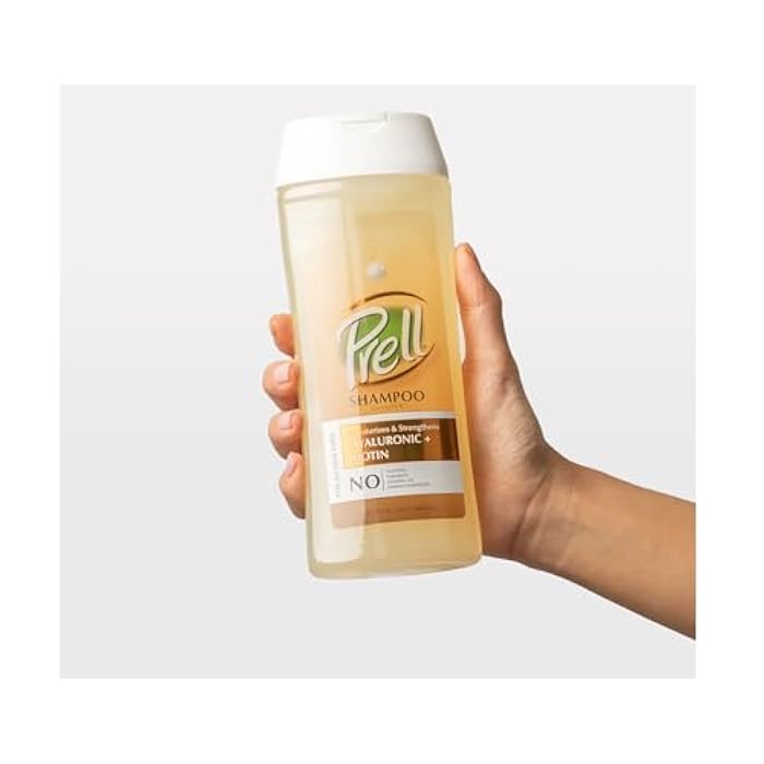Prell Hyaluronic + Biotin Moisturizes & Strengthens Shampoo for All Hair Types 13.5 fl.oz (Pack of 2) - Image 5