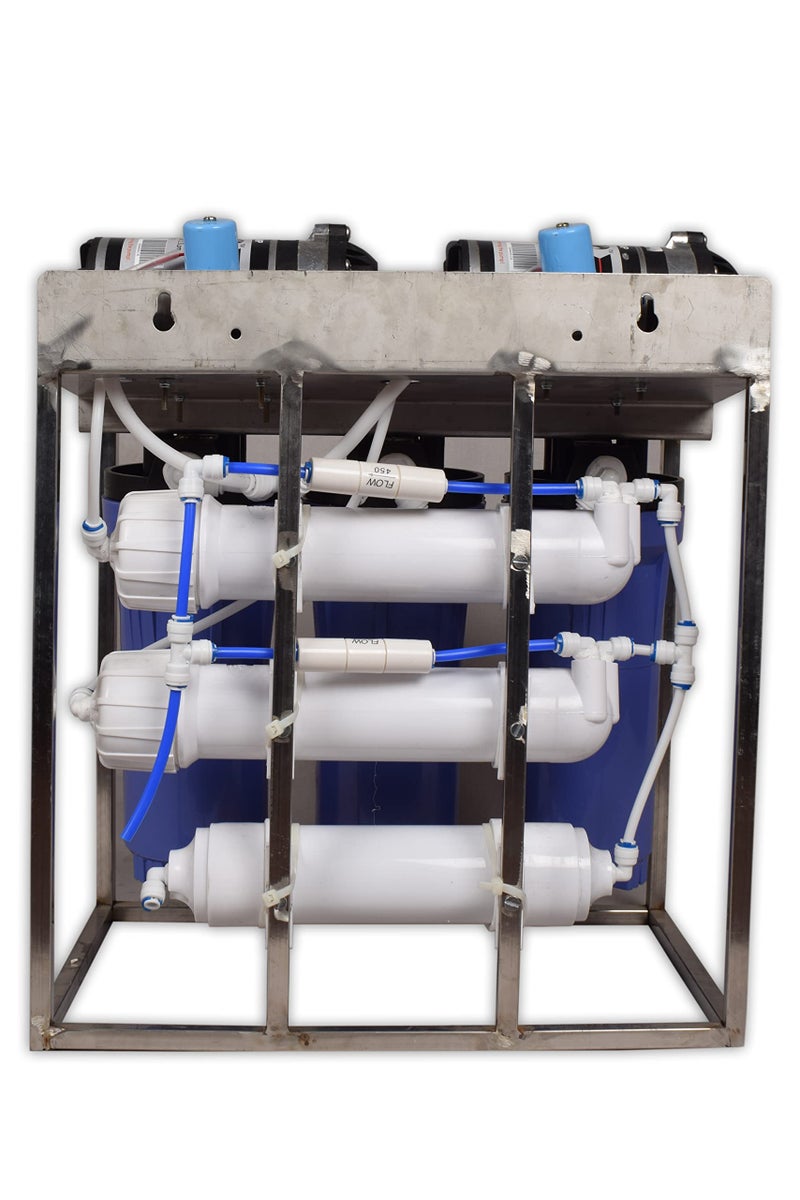 Remino 25 LPH Commercial RO Water Purifier with Double Pump Purification, TDS Adjuster, Blue - Image 3