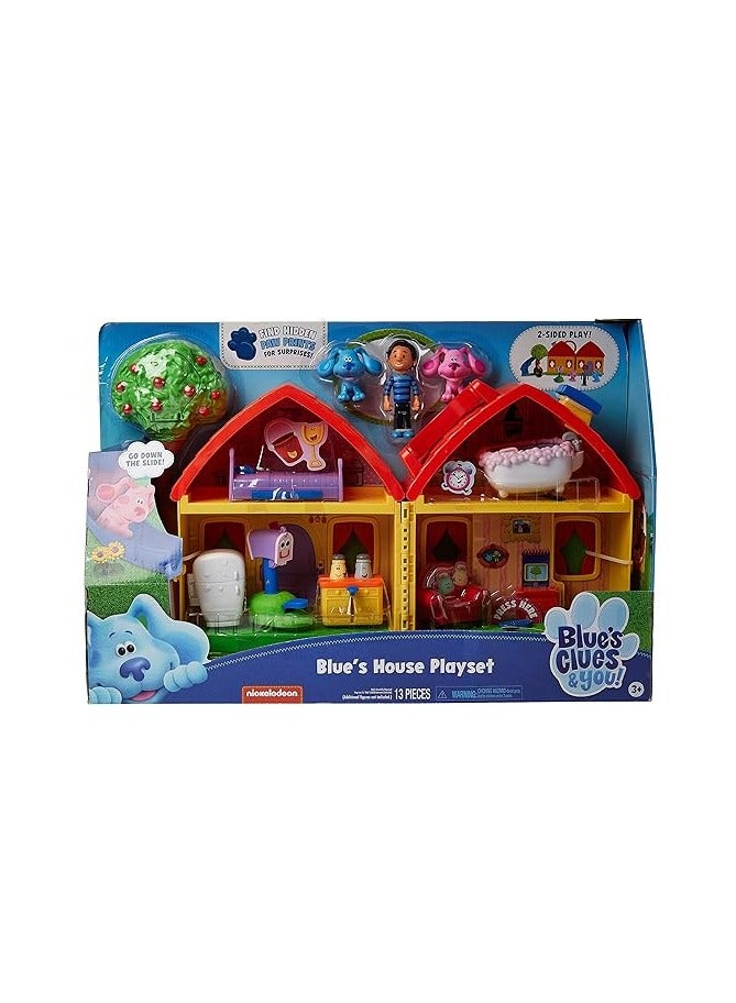 Blue's Clues & You! House Playset 13 Pcs | Material : Plastic | Age Group : 3 To 6 years | Special Awareness Objective |  Kids Playset  - Image 2