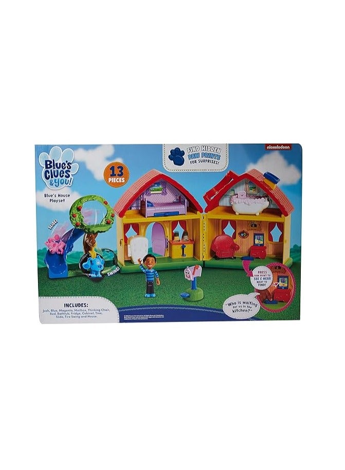 Blue's Clues & You! House Playset 13 Pcs | Material : Plastic | Age Group : 3 To 6 years | Special Awareness Objective |  Kids Playset  - Image 3