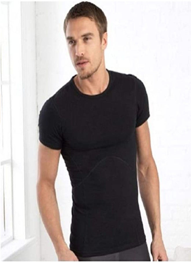 Beauenty - Sports tight fitting clothes, short sleeved T-shirts, fitness clothes, breathable, lightweight, sweat wicking, compression, and quick drying. - Image 1