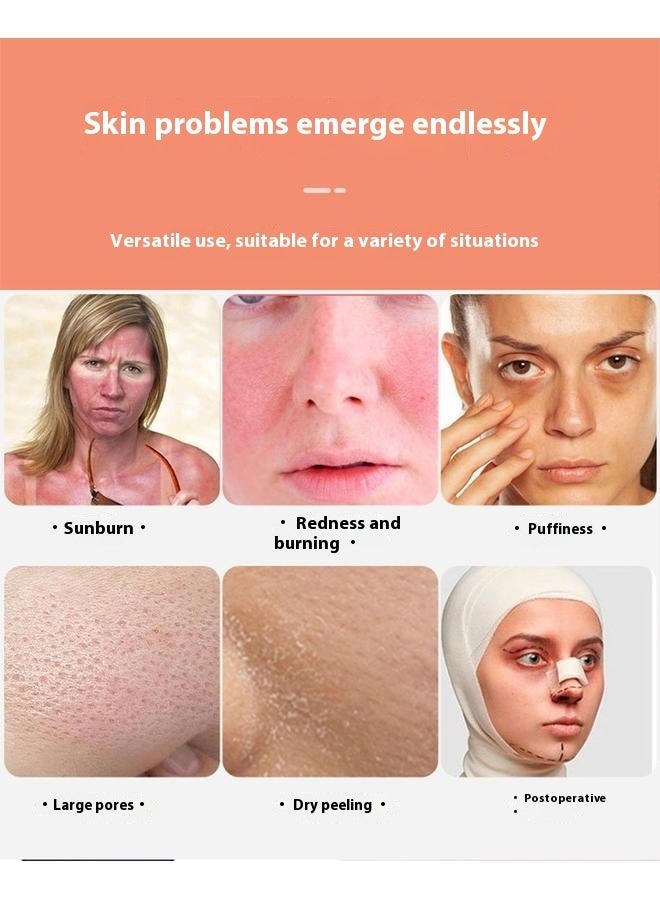 Loquat Ice Roller for Face and Eye, Upgrated Ice Face Roller Puffiness Relief Ice Roller Skin Care Tools, Ice Facial Cube,Self Care Gift for Men Women, Silicone Ice Mold for Face Beauty (pink) - Image 4