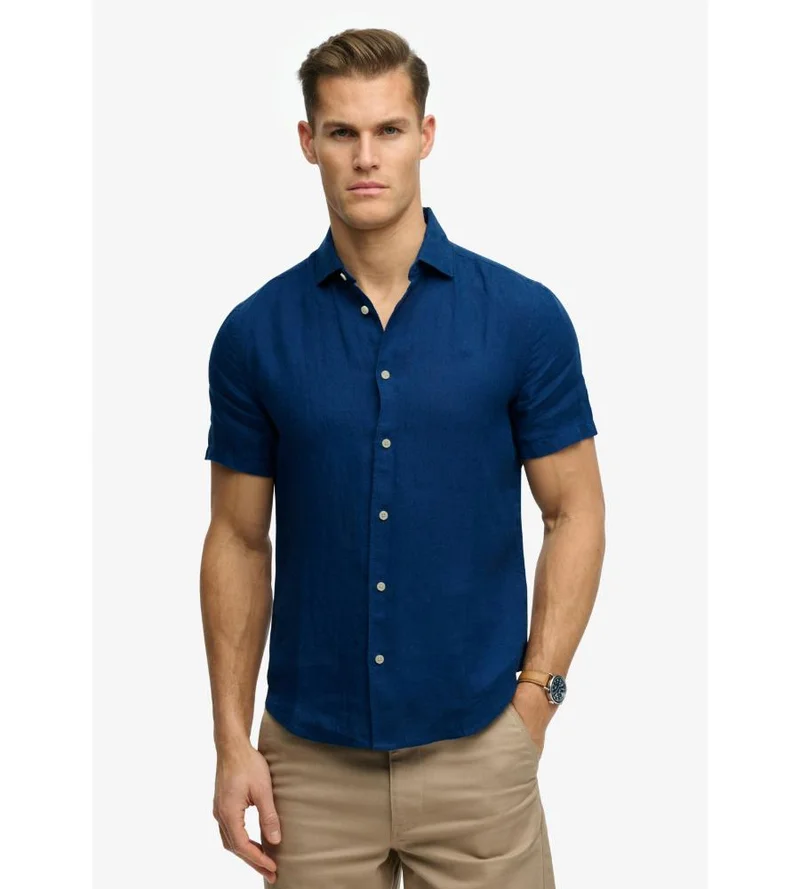 Superdry Riviera Short Sleeve Linen Shirt