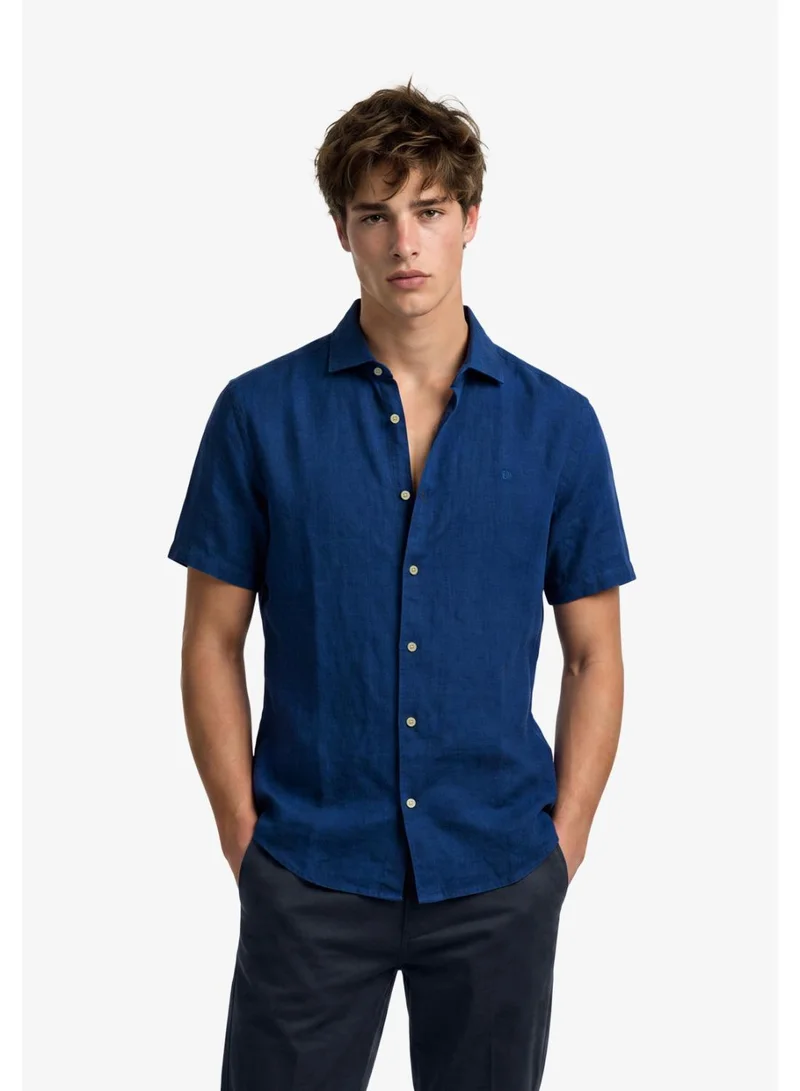 Riviera Short Sleeve Linen Shirt