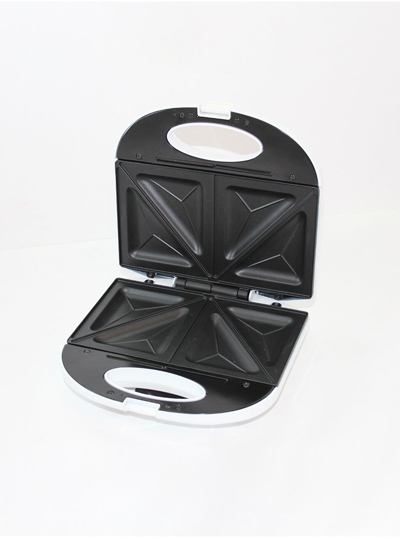 Sandwich Maker Machine 750w 2-Slice Non Stick Plate FXSM-311 White