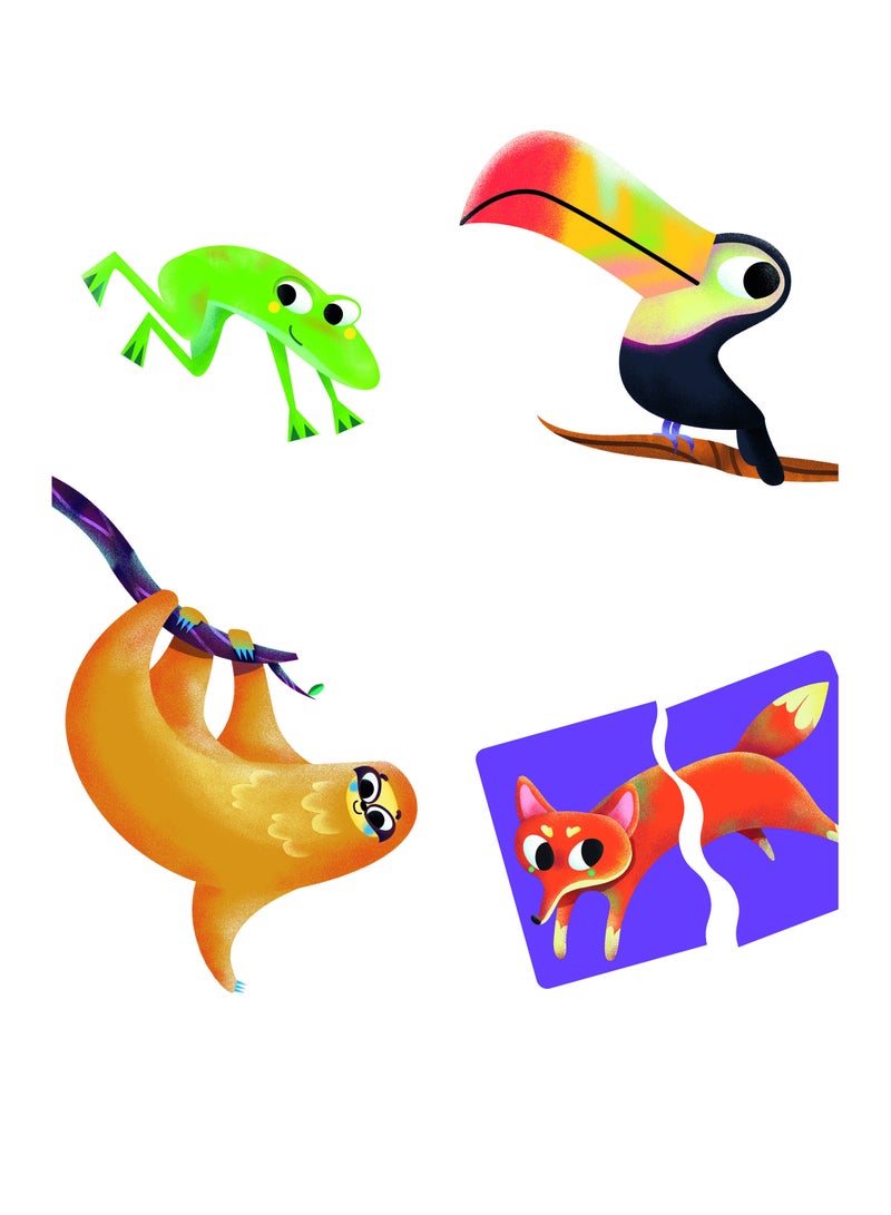 Clementoni Commentoni - Animal Puzzle - Image 2