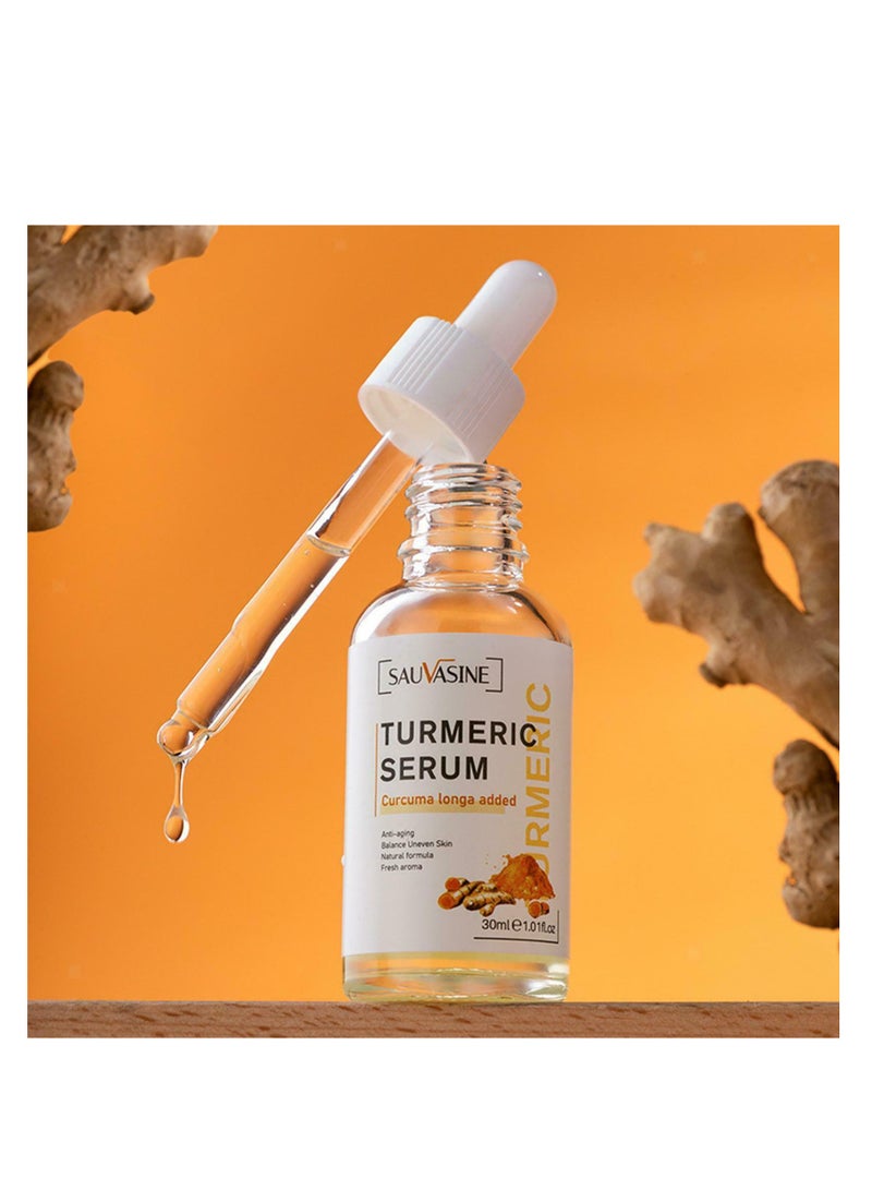 SAUVASINE Turmeric Dark Spot Corrector Serum Turmeric Repair Face Serum Bright Skin Dark Spot Corrector Face Whitening Serum 30ml - Image 5
