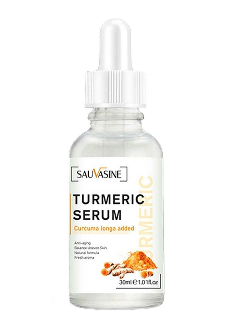 SAUVASINE Turmeric Dark Spot Corrector Serum Turmeric Repair Face Serum Bright Skin Dark Spot Corrector Face Whitening Serum 30ml - Image 1