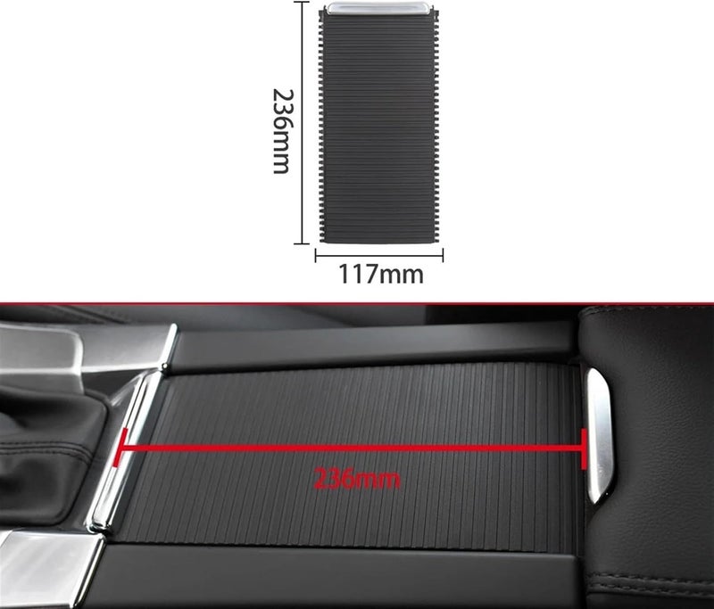 Yurefax Car Center Console Roller Blind Cover for Volvo - Image 3