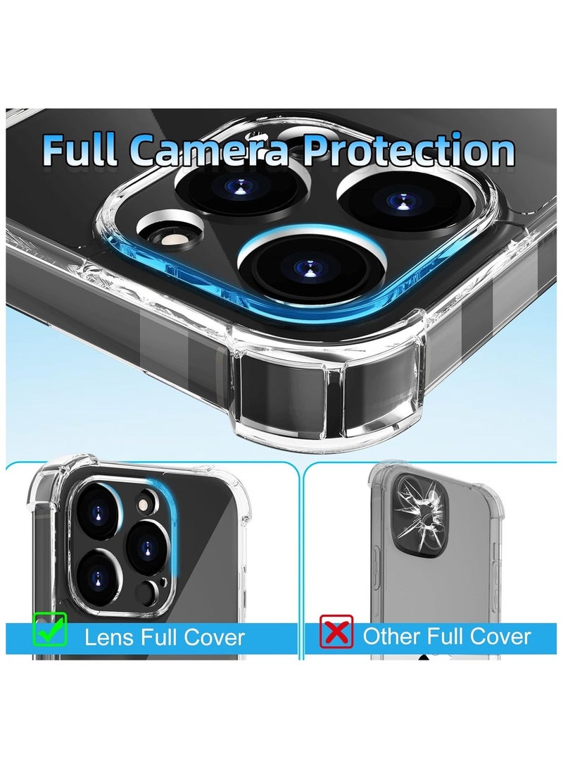 Slim Transparent TPU Case for iPhone 16 Pro Max with Four Corner Shock Absorption - Image 3