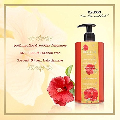 Nyassa Hibiscus Shampoo 500 ml - Image 5