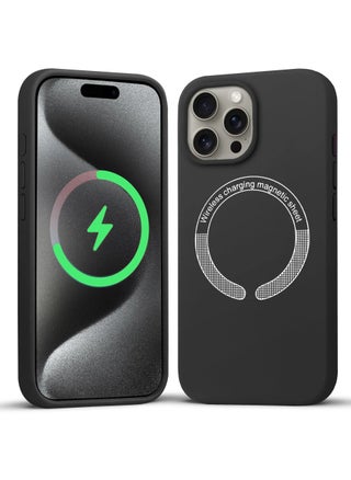 Soft Silicone Case for iPhone 16 Pro Compatible with MagSafe Supports Magnetic Charging, Soft Silky Touch [3-Layer Shockproof Structure], Anti-Scratch Microfiber Lining Shockproof Back Cover - pzsku/ZA1BAC7C2102E9196FA3EZ/45/_/1725719352/e9acd50a-321b-4585-8ace-43cb11d57bd8
