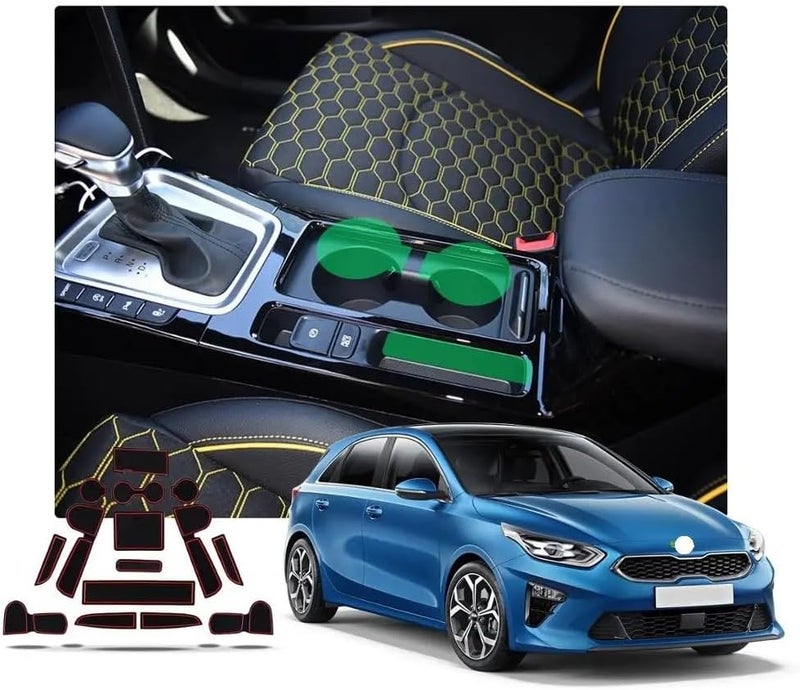 DEMULAX Car Anti-slip Mat Set for Ceed and XCeed - Image 5