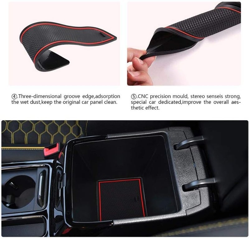 DEMULAX Car Anti-slip Mat Set for Ceed and XCeed - Image 4