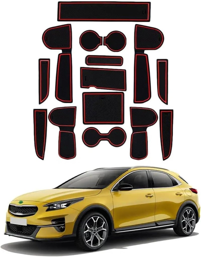 DEMULAX Car Anti-slip Mat Set for Ceed and XCeed - Image 1