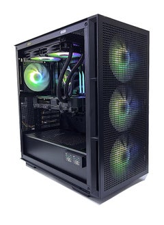 Nanotech Gaming PC - Intel Core i7-13700F, Nvidia RTX 4060, 32GB DDR5 RAM 6000Mhz, 2TB NVME+1TB SSD, 750W PSU Gold Rated, 240mm Liquid Cooler, Wi-fi, WINDOWS 10 PRO (intel i7-13700F, RTX 4060)