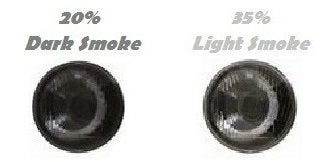 SlickMod Precut Vinyl Tint Cover for 2011-2017 Chrysler 300 Headlights (20% Dark Smoke) - Image 3