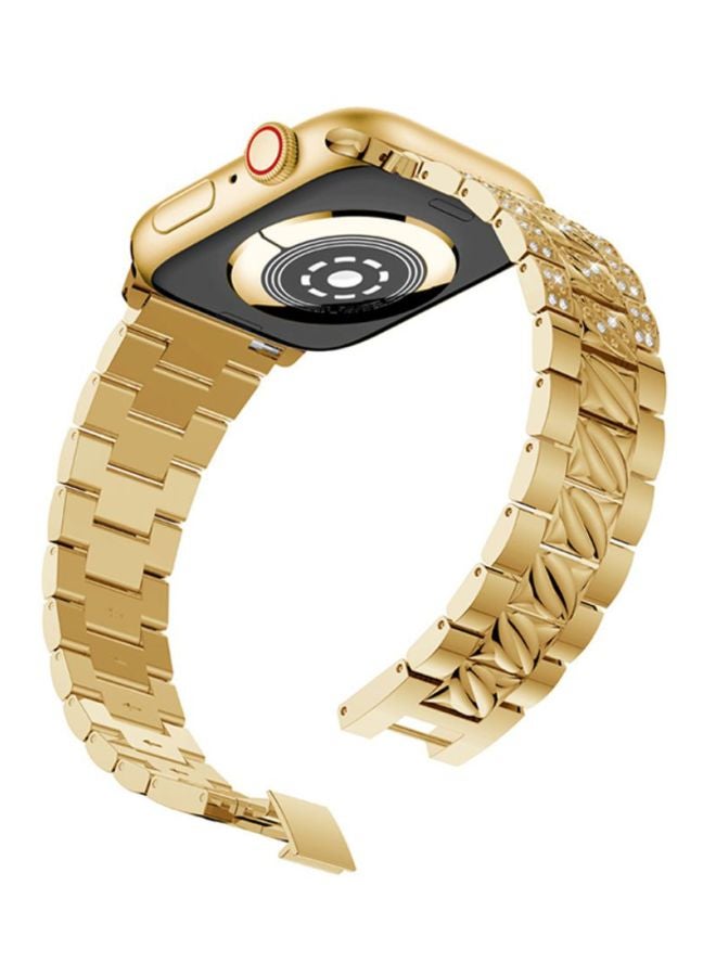 Voberry Replacement Band Wrist Strap For Apple Watch Series 40mm Gold - Image 3