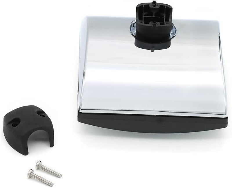 LEAVAN Chrome Hood Mirror for 2008-2018 International Prostar - Image 2