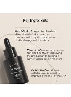 DIME DIME Beauty TBT Serum, Anti-Aging Face Serum, Resveratrol, Mandelic Acid and Niacinamide Serum for Youthful Skin, 1 oz / 30 mL  - Image 4