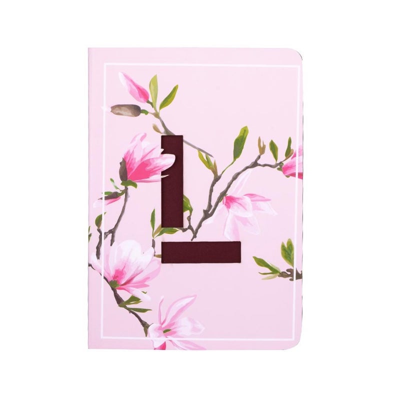 Doodle دفتر ملاحظات Initial L، B6 (6.69 × 4.72 × 0.5 بوصة)، 192 صفحة - Image 1