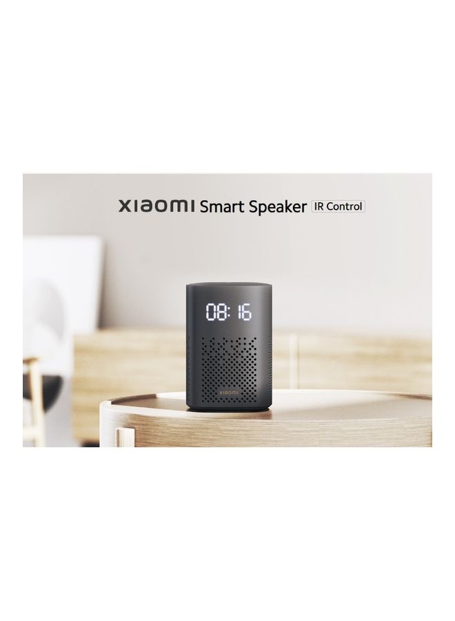 Xiaomi Smart Speaker Ir Control | Set Alarm/Timers/Reminders | Control Smart Home Devices | Play And Control Music/Media Black - Image 2