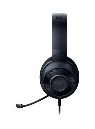 سماعة الألعاب Razer Kraken X Lite خفيفة الوزن: صوت محيطي 7.1 - إطار من الألومنيوم خفيف الوزن - ميكروفون قلبي قابل للانحناء - للكمبيوتر الشخصي، PS4، PS5، Switch، Xbox One، Xbox Series X & S، الهاتف المحمول - أسود - view 4