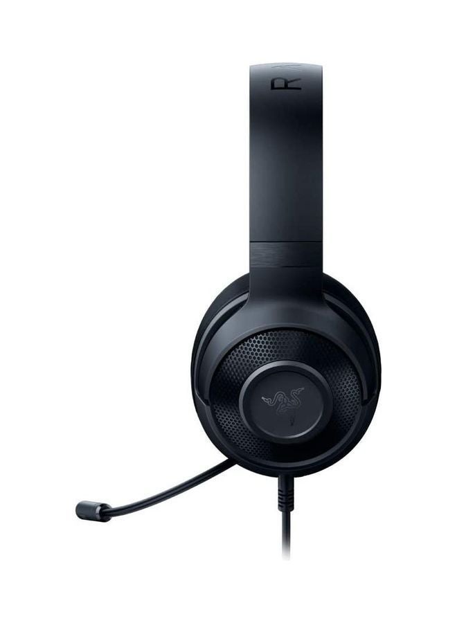ريزر سماعة الألعاب Razer Kraken X Lite خفيفة الوزن: صوت محيطي 7.1 - إطار من الألومنيوم خفيف الوزن - ميكروفون قلبي قابل للانحناء - للكمبيوتر الشخصي، PS4، PS5، Switch، Xbox One، Xbox Series X & S، الهاتف المحمول - أسود - Image 4
