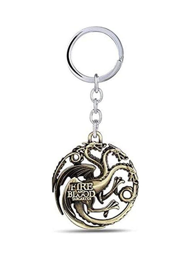 نيبمينينت سلسلة مفاتيح بتصميم مسلسل Game Of Thrones فضي