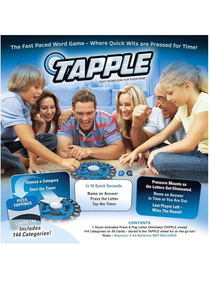 MAGIC VAULT - TAPPLE Word Game | Fast-Paced Family Board Game | Choose a Category & Race Against The Timer to be The Last Player | Learning Game Great for All Ages - Image 1