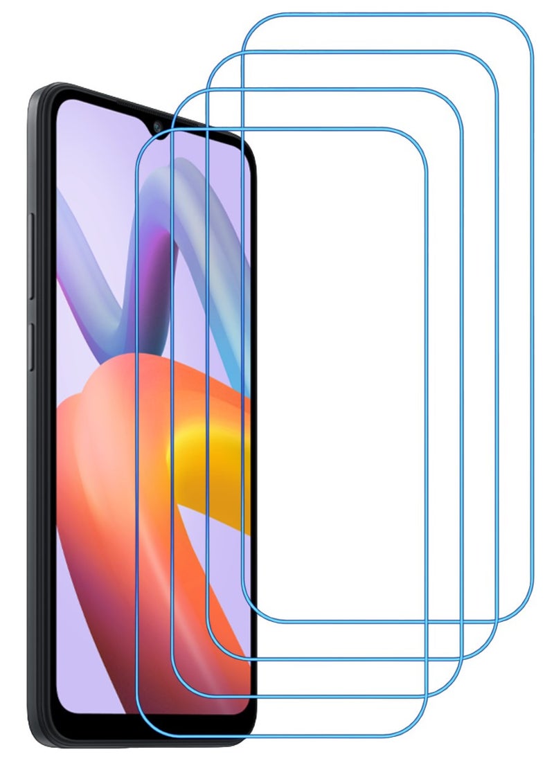 ACLIX 4 Pieces Antistatic ESD Dustproof Premium Quality High Definition Clear Tempered Glass Screen Protector Designed For Xiaomi Redmi A2+ - Image 1