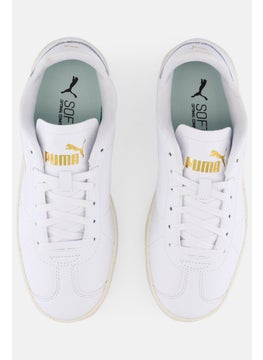 PUMA Kids Boy Club 1948 Lace Up Outdoor Shoes ,White  - Image 4