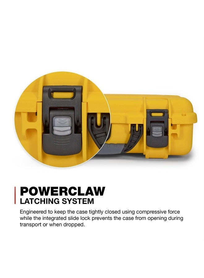 Nanuk 910 Waterproof Hard Case Empty - Yellow - Image 2