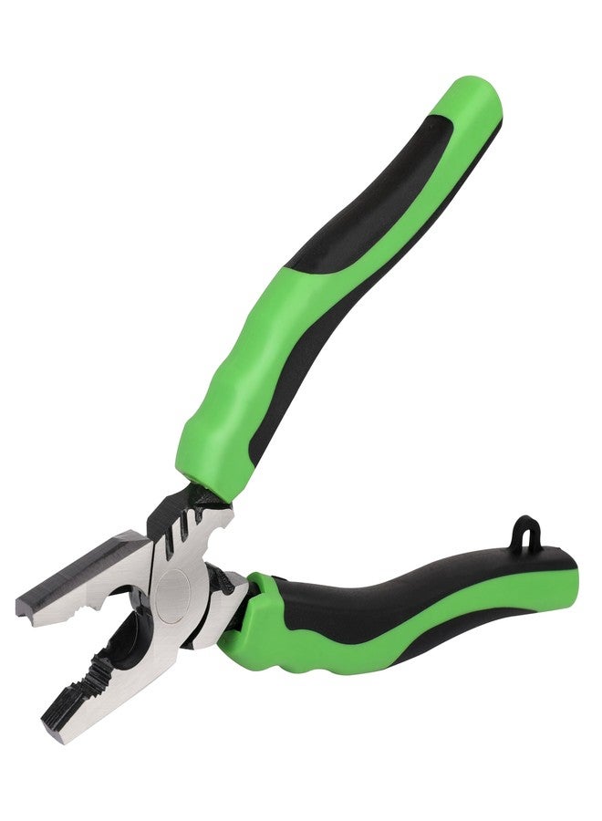 هوريكان كماشة HURRICANE لاستخراج البراغي المجردة بطول 6 بوصات، كماشة Pro Linesman مزودة بفكين مانعين للانزلاق، تزيل البراغي التالفة/الصدئة بسرعة، مع قاطع أسلاك ومكبس ومجرد - Image 1