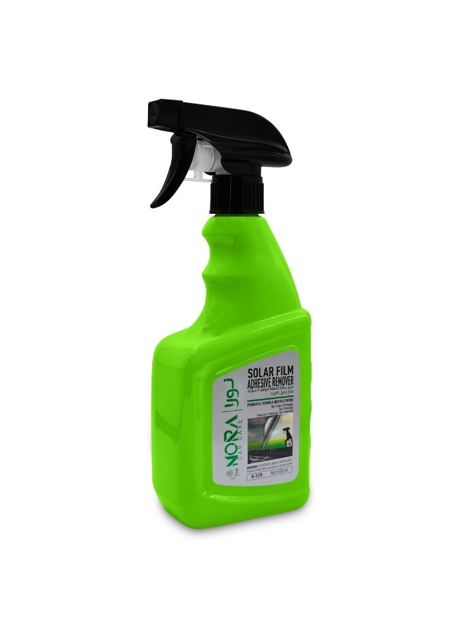 Nora Solar Film Adhesive Remover Spray 500ml | Quick Action Formula for Removing Window Tint Glue, Sticker & Label Residue from Glass, Car Windows, Paint Surfaces | Safe & Non-Harmful Cleaner N-229 - Image 4
