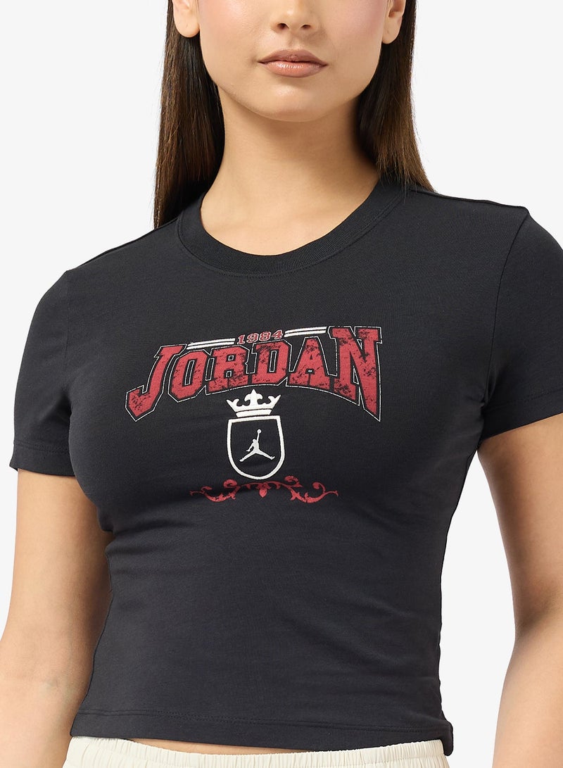 Jordan Brooklyn Timid Graphic T-Shirt - Image 3