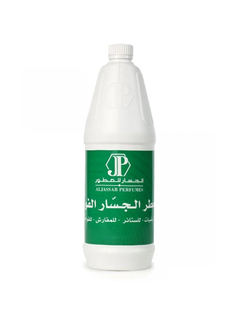AlJassar AlFawah Freshener for Floors Curtains Dedding and Diffusers green 1 liter