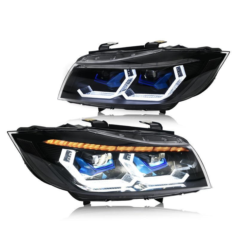 Headlights for BMW 20092012 E90 E91 3Series 328i 335i 4dr Sedan HeadlampFrontlights E90 E91 3Series 2009201020112012 HeadlightFor 0912 Halogen Ver