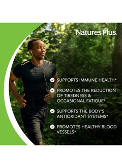 Nature's Plus Naturesplus Vitamin C With Rose Hips Sustained Release 1000 Mg Ascorbic Acid 60 Vegetarian Tablets Gluten Free 60 Servings  - Image 5