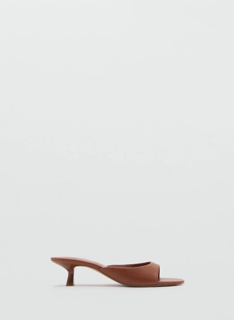 مانجو Kitten Heel Sandals