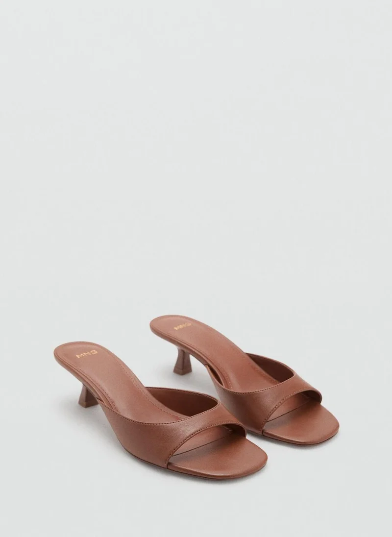 مانجو Kitten Heel Sandals