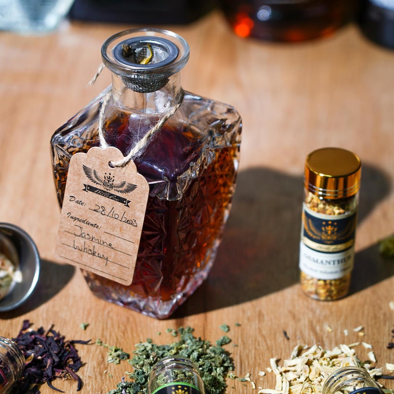WillsCoo Alcohol Infusion Kit for Infusing Whiskey, Gin, Vodka, Tequila, Rum - DIY Your Own Flavored Spirits with Natural Ingredients - Anniversary, Birthday Gift for Men, Husband - Image 4
