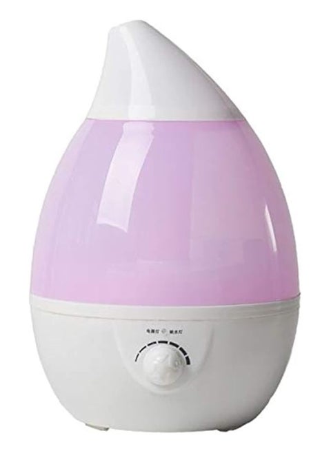 2.4L Electric Steam Diffuser with Fresh Clean Scent - Improves the Health of Kids Playground, Bedroom, Office with Ultrasonic Water Humidifier Purification Filter with Night Light
