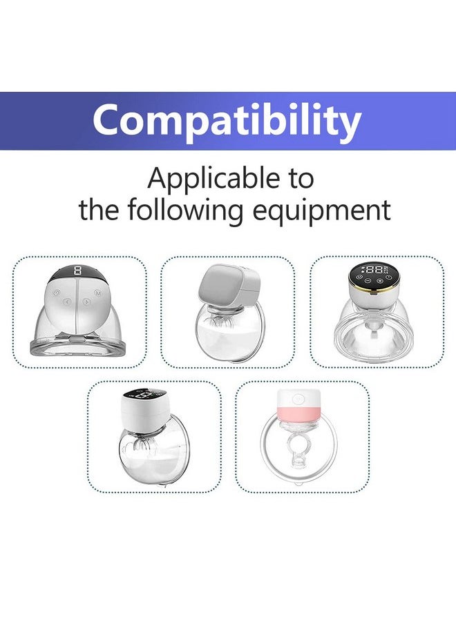 Belmikal - Belmikal Duckbill Valves Compatible with momcozy/TSRETE/PADRAM/LoveOfLive/Kmaier Wearable BreastPumps Replace Valves. Replace momcozy Pump Parts/Accessories. Use with Breast Pumps S9|S10|S12 - Image 1
