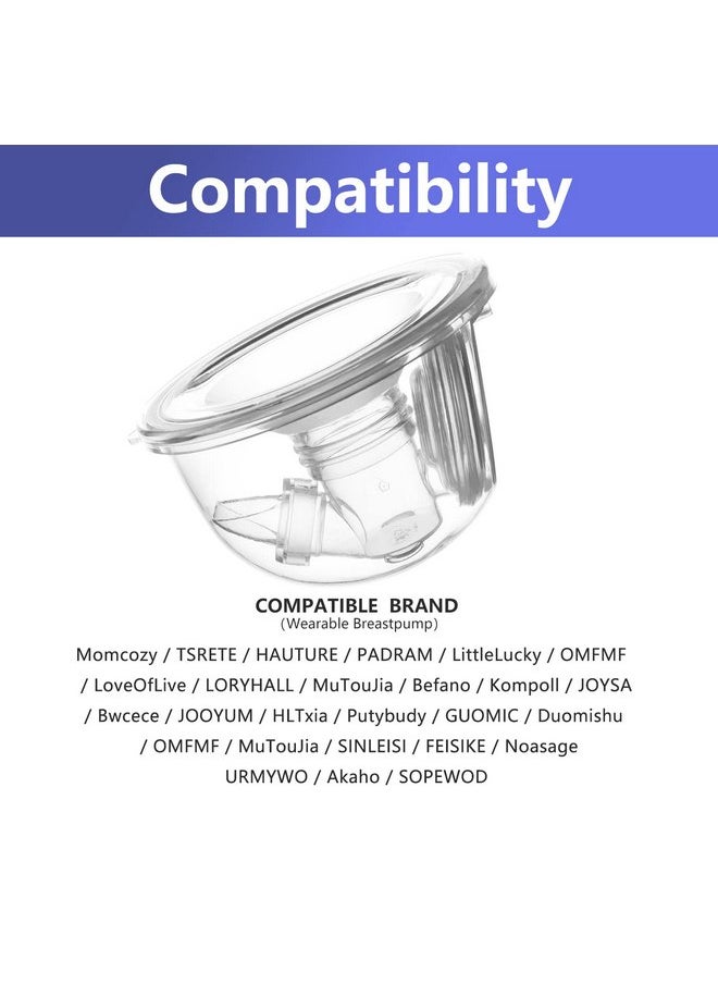 Belmikal - Belmikal Duckbill Valves Compatible with momcozy/TSRETE/PADRAM/LoveOfLive/Kmaier Wearable BreastPumps Replace Valves. Replace momcozy Pump Parts/Accessories. Use with Breast Pumps S9|S10|S12 - Image 1