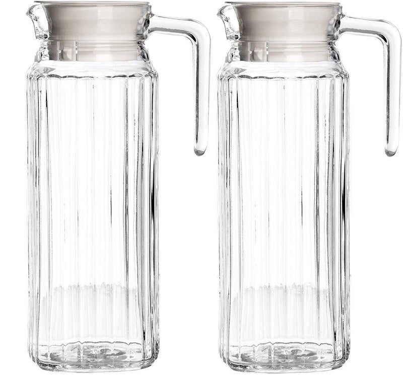 TREANDCARD Transparent JuiceWater Jug 11 Liter 2Pcs SPNB2S