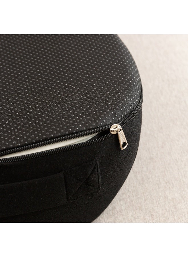 AWLAIT CoccyxCare Orthopedic Memory Foam Seat Cushion for Pressure Relief, Black - Image 3