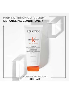 KERASTASE Nutritive Lait Vital Detangling Conditioner For Dry Hair 200Ml  - Image 2